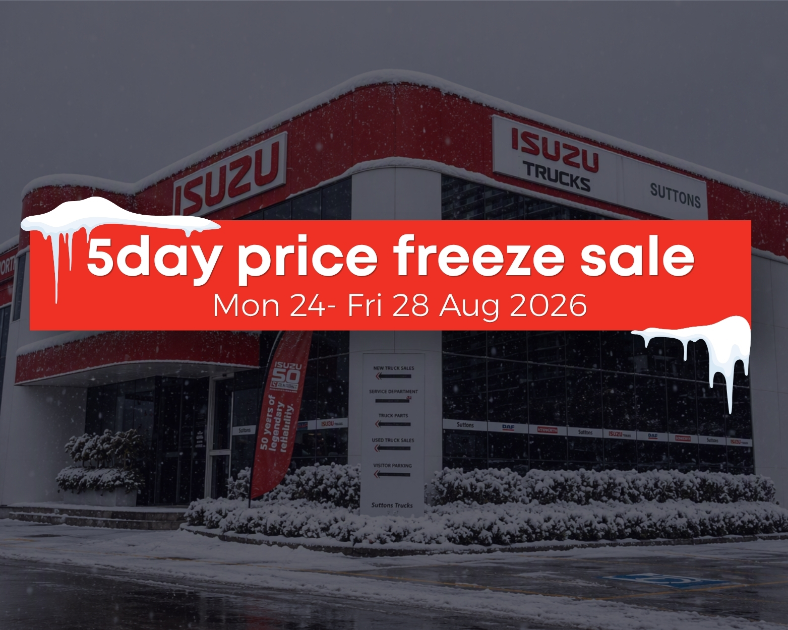 Suttons Trucks 5 Day Sale