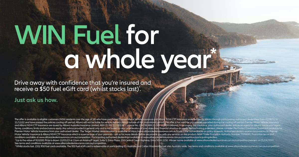 WIN Fuel for a whole year* Suttons Mitsubishi