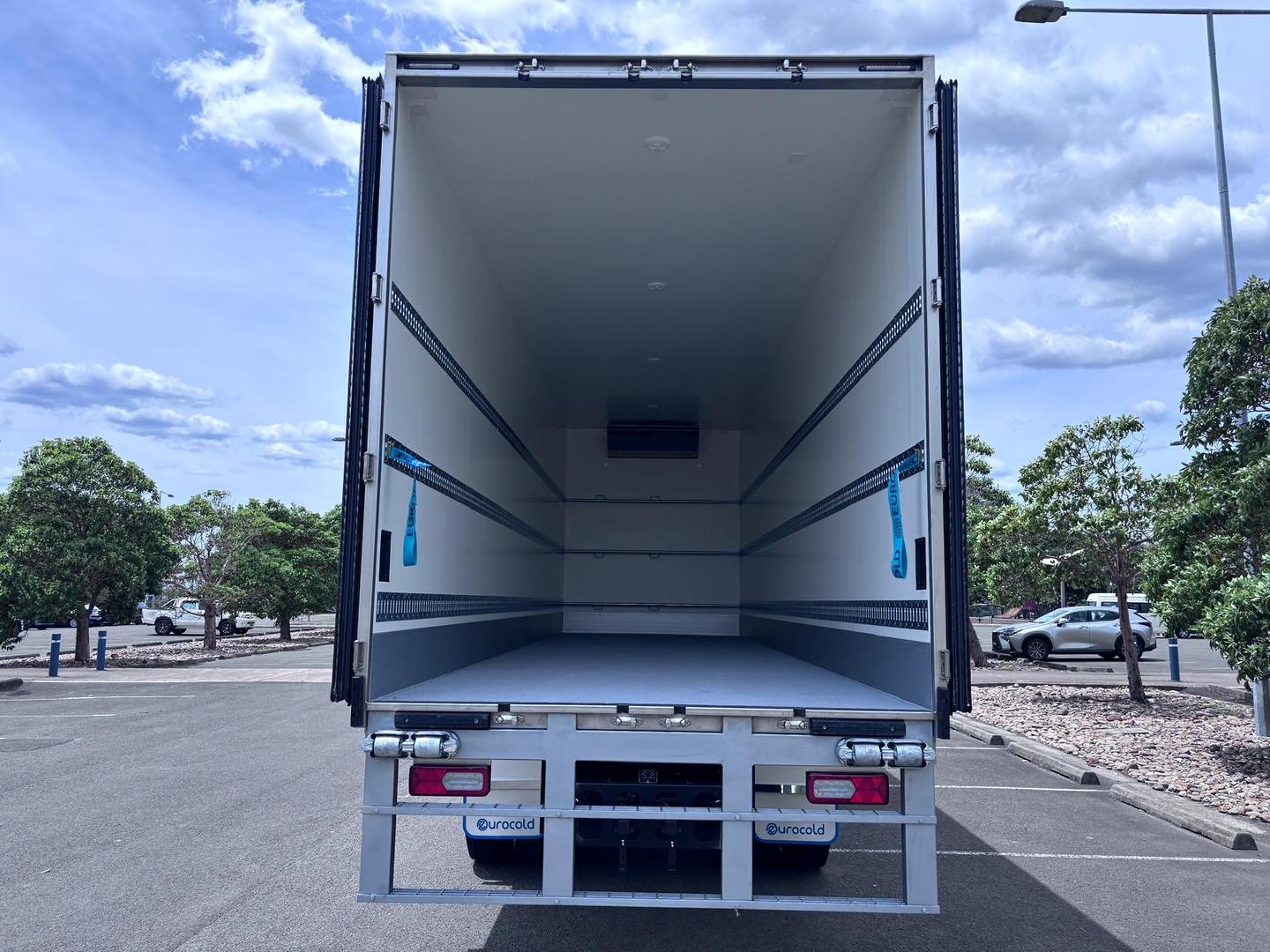 2025 Isuzu F Series FVL 260-300 AT R67 Eurocold 14 Pallet Fridge Truck image 14
