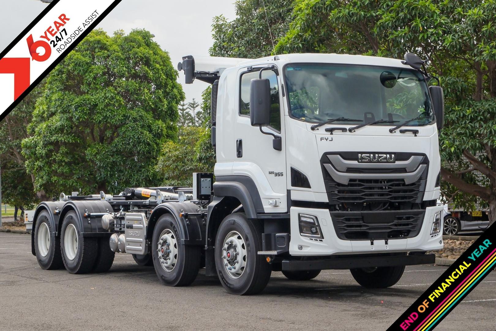 2025 Isuzu F Series FYJ 320-355 AT R60 HYVA Hooklift