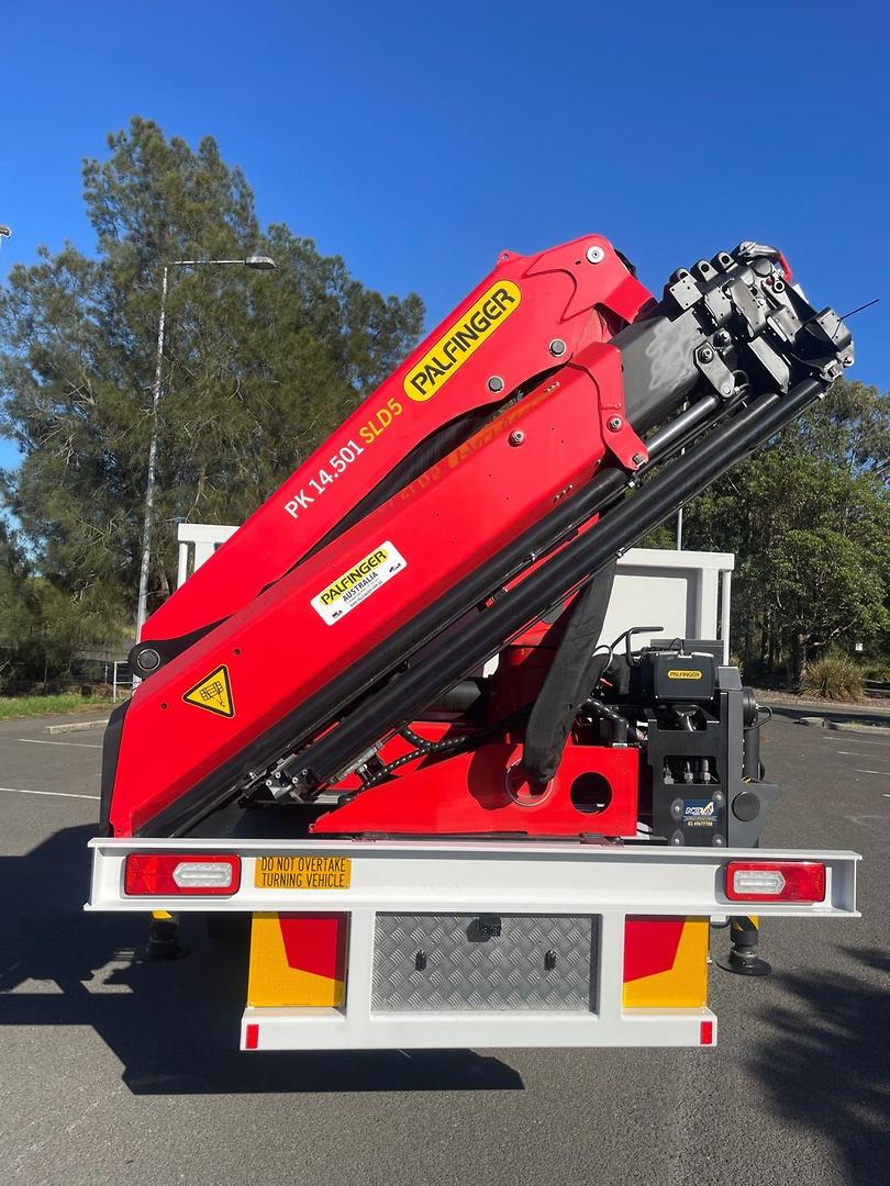 2025 Isuzu F Series FXY 260-355 AT R63 PALFINGER REAR MOUNT CRANE image 2