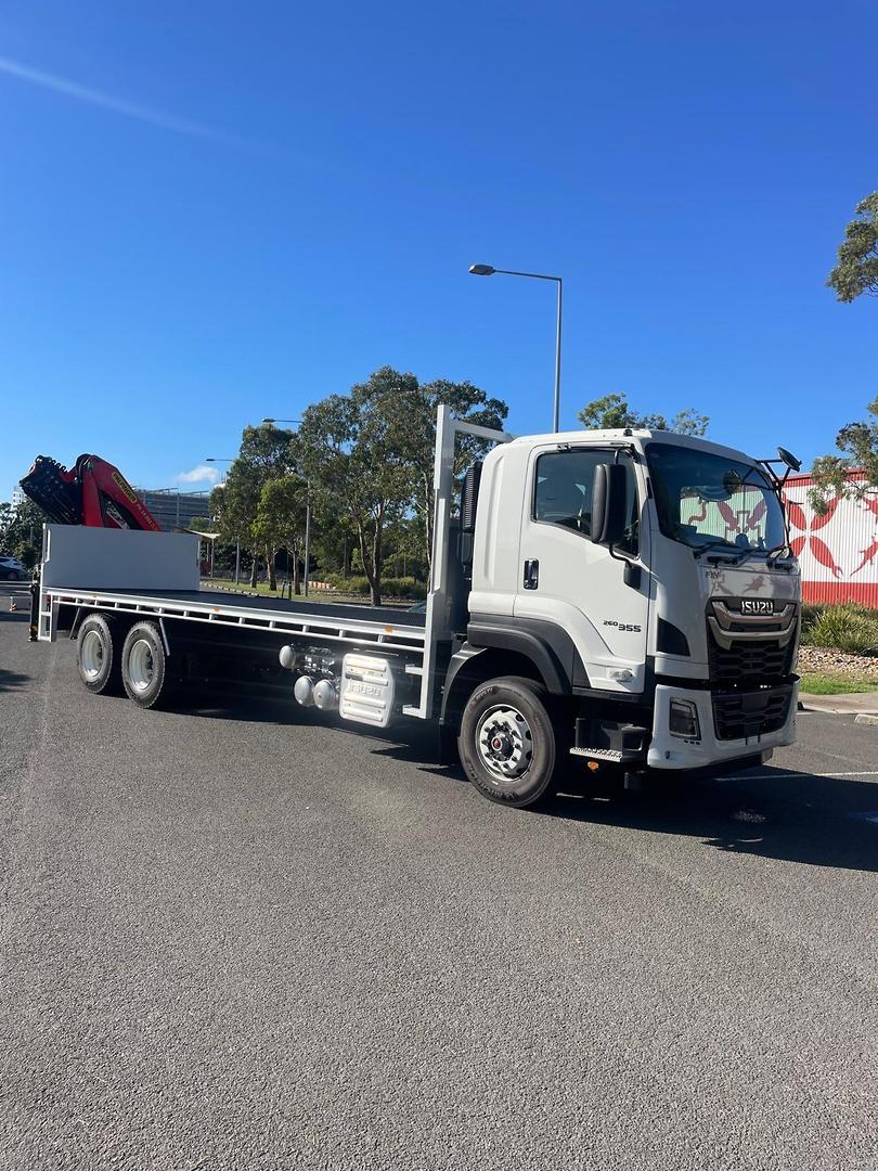 2025 Isuzu F Series FXY 260-355 AT R63 PALFINGER REAR MOUNT CRANE image 8