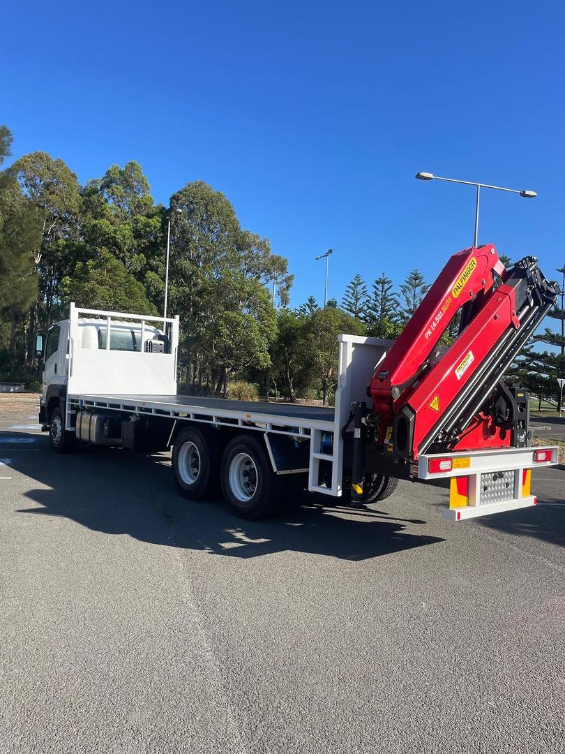 2025 Isuzu F Series FXY 260-355 AT R63 PALFINGER REAR MOUNT CRANE image 4