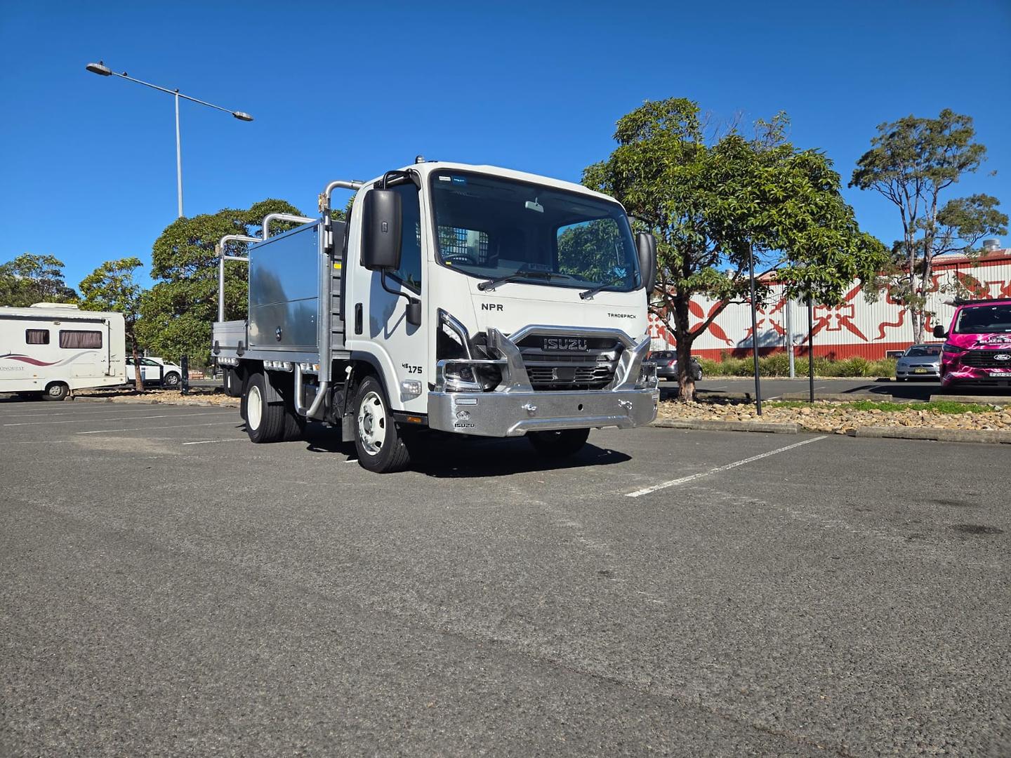 2025 Isuzu N Series NPR 45/65-175 DT D28 Tradepack Includes Custom Boxes image 3