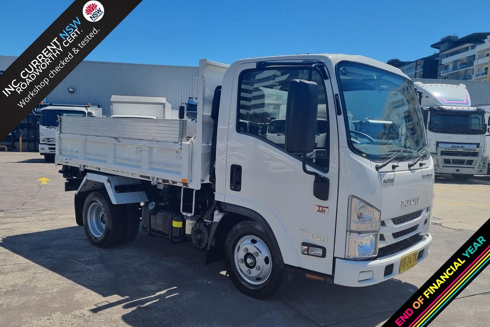 2021 Isuzu N Series NMR 60/45-150 Tri-Tipper