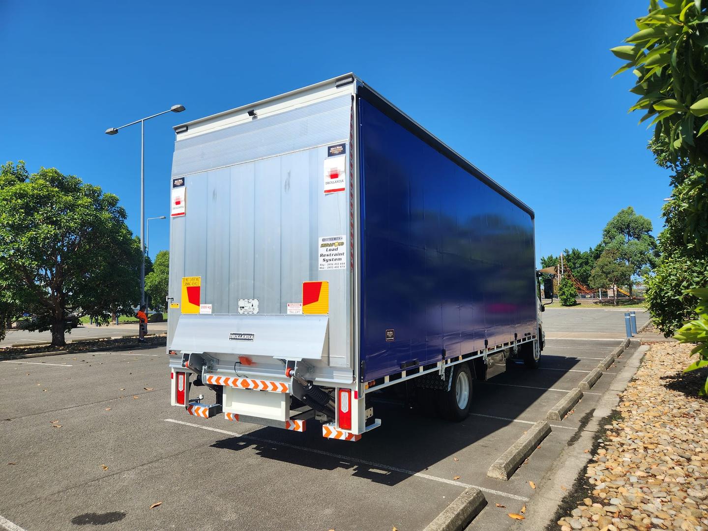 2025 Isuzu F Series FSD 140/120-240 AM R56 NEW AGE 12 Pallet Taughtliner image 9