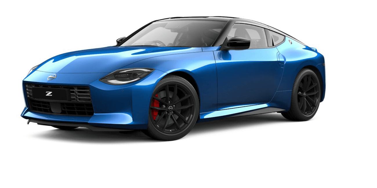 Nissan Z Seiran Blue with Super Black Roof
