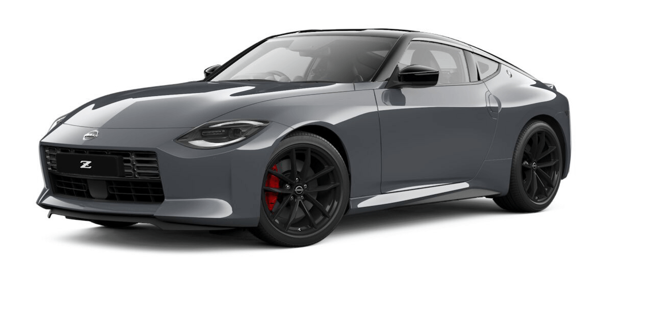 Nissan Z Boulder Grey with Super Black Roof