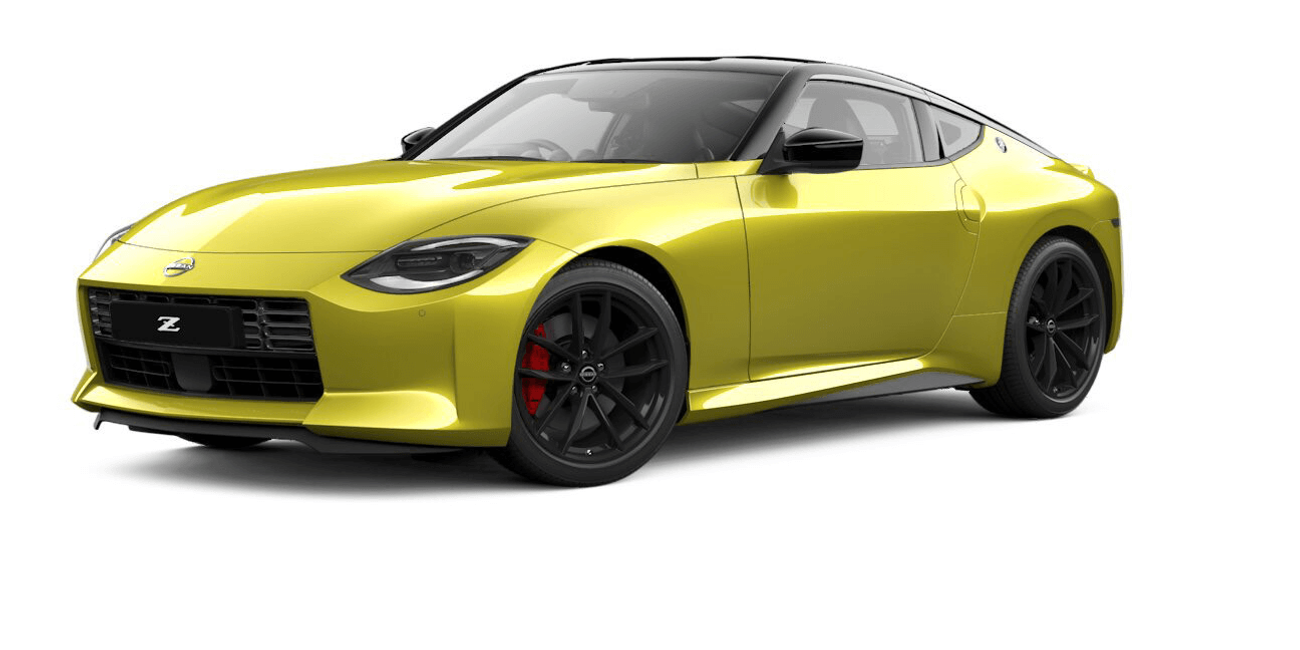 Nissan Z Ikazuchi Yellow with Super Black Roof