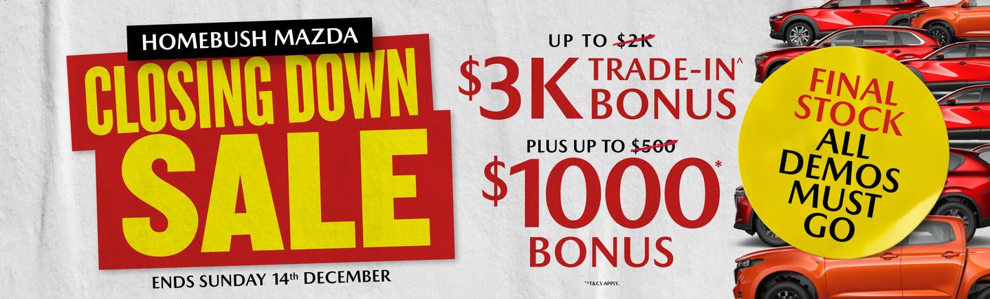 Black Friday Stock clearance