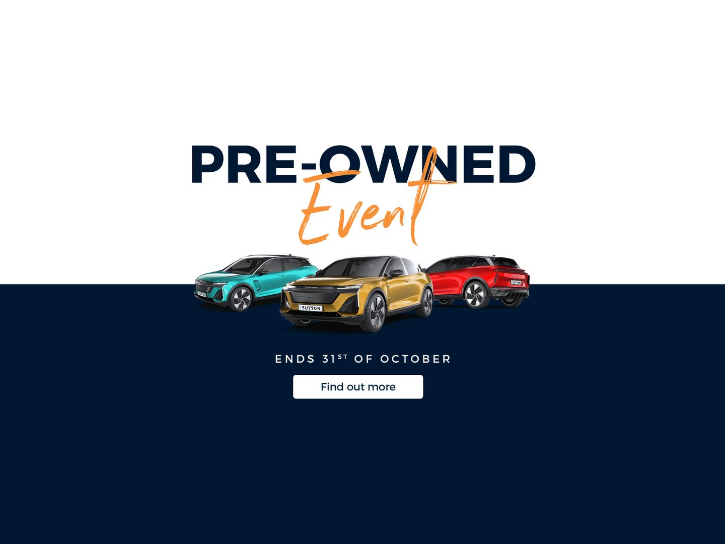 Suttons Pre-Owned Event