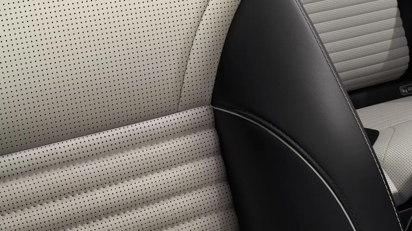 Discovery seats close up