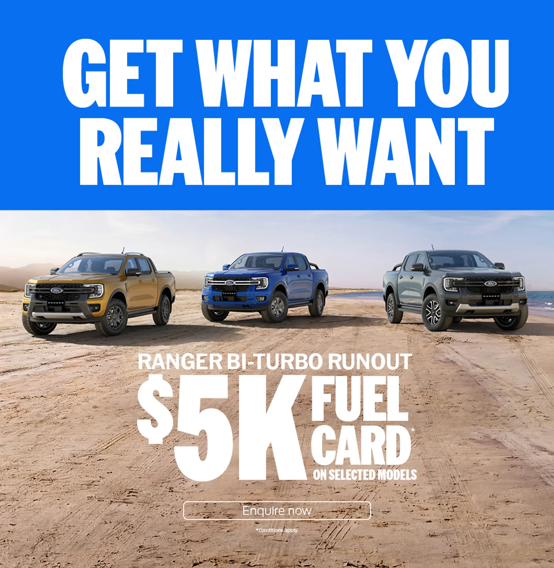 Ranger Bi-Turbo Runout