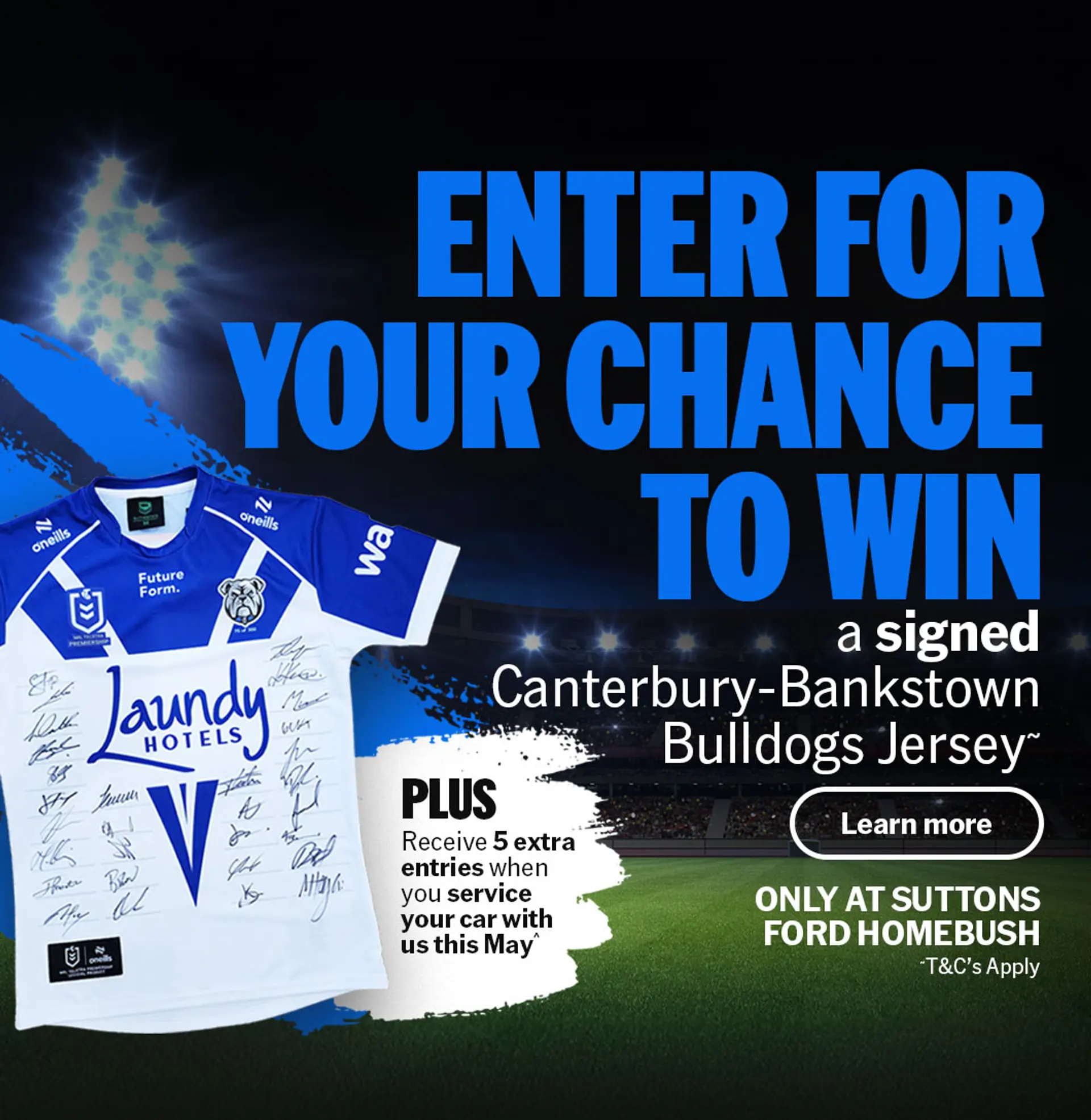 Bulldogs Jersey Giveaway