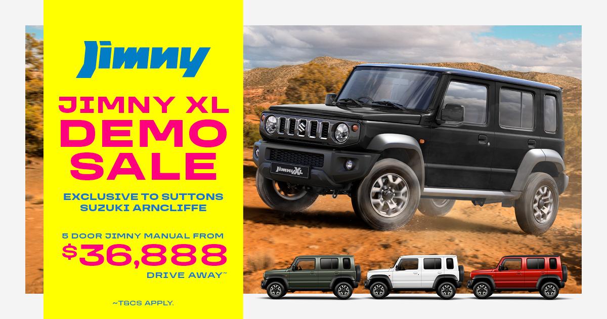 Jimny Demo Sale
