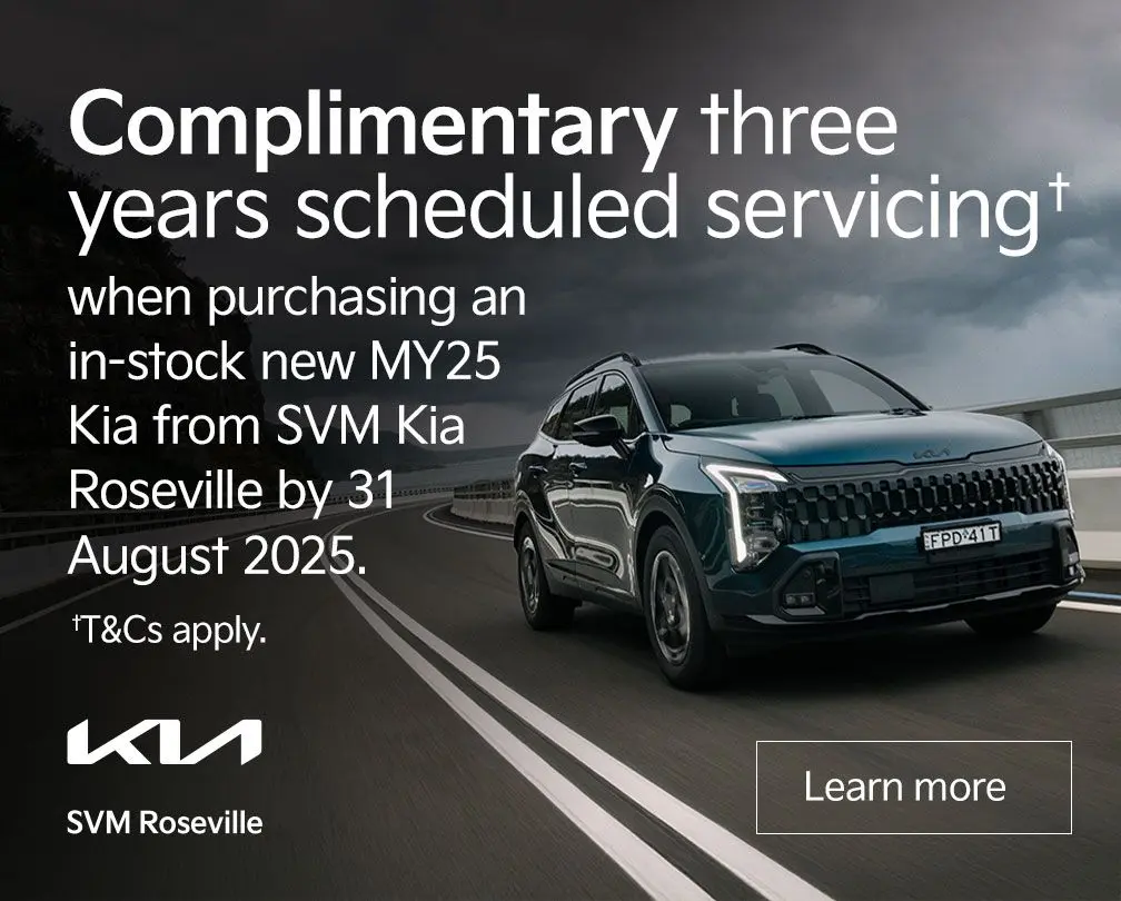 Complimentary three years scheduled servicing†