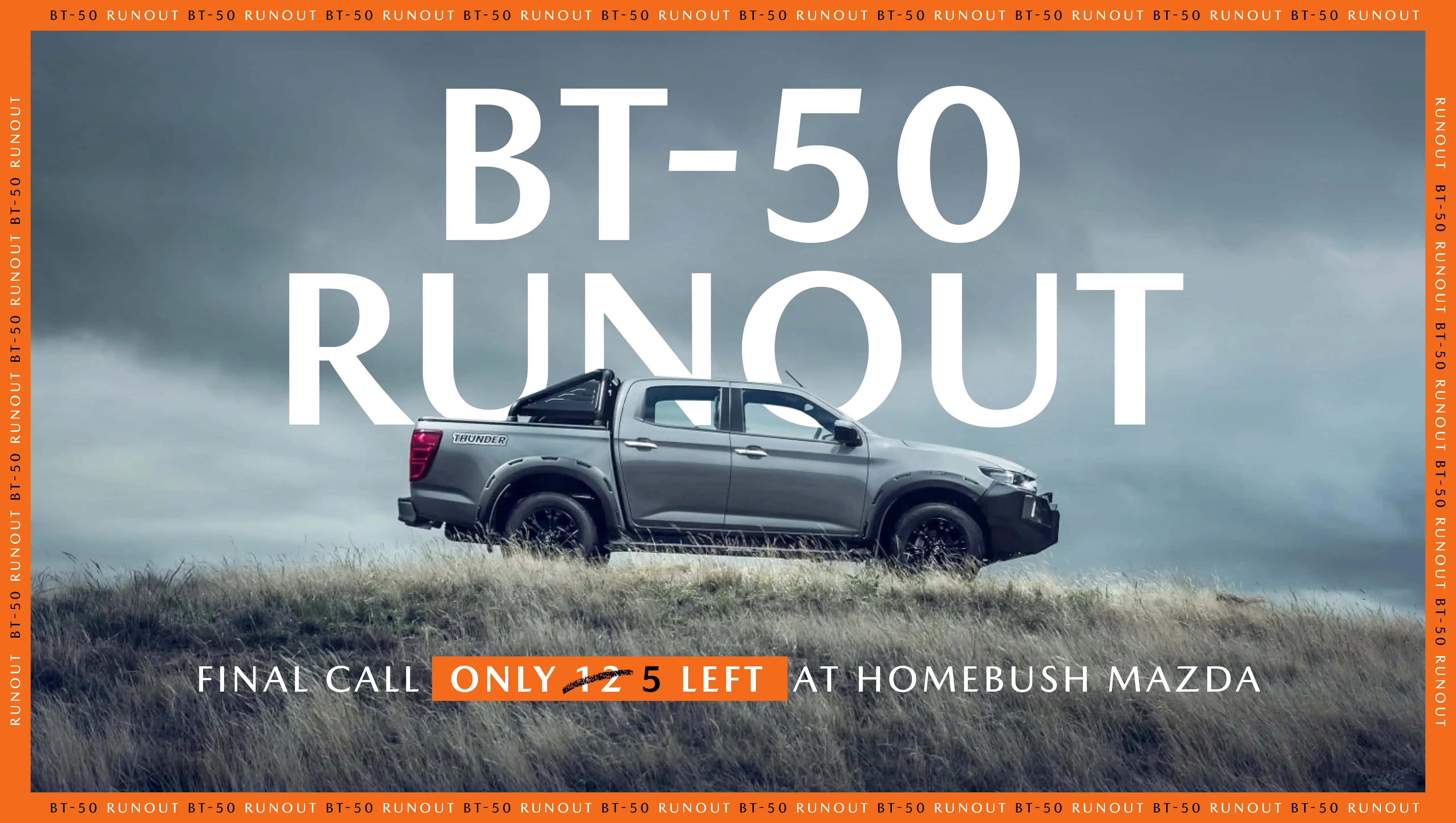 BT-50 Runout