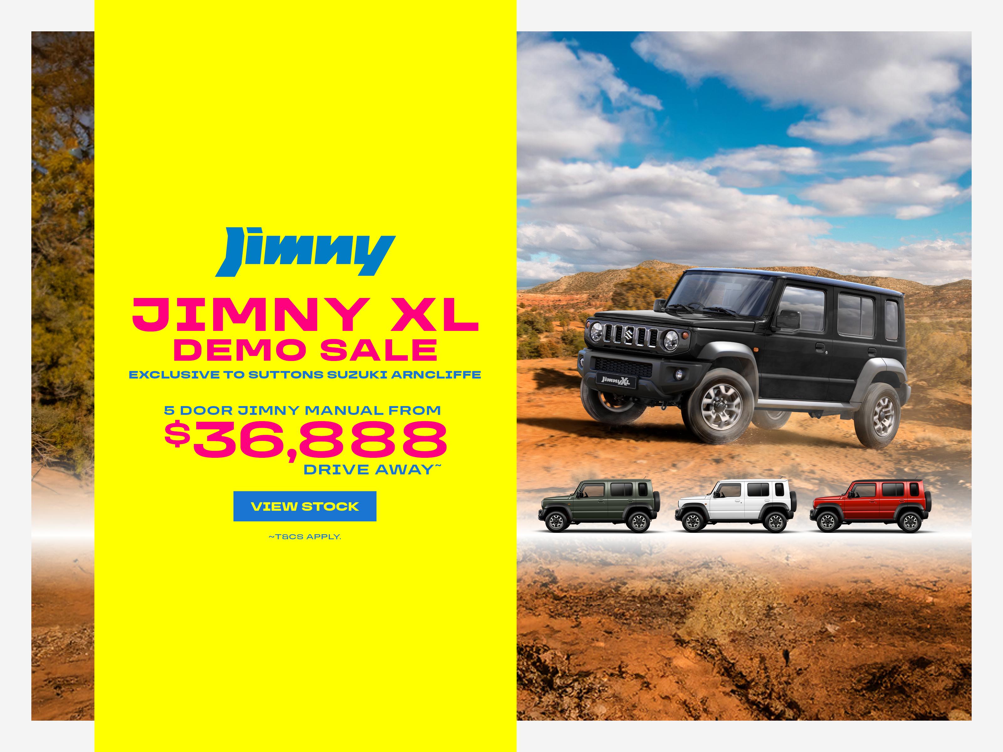 Jimny Demo Sale