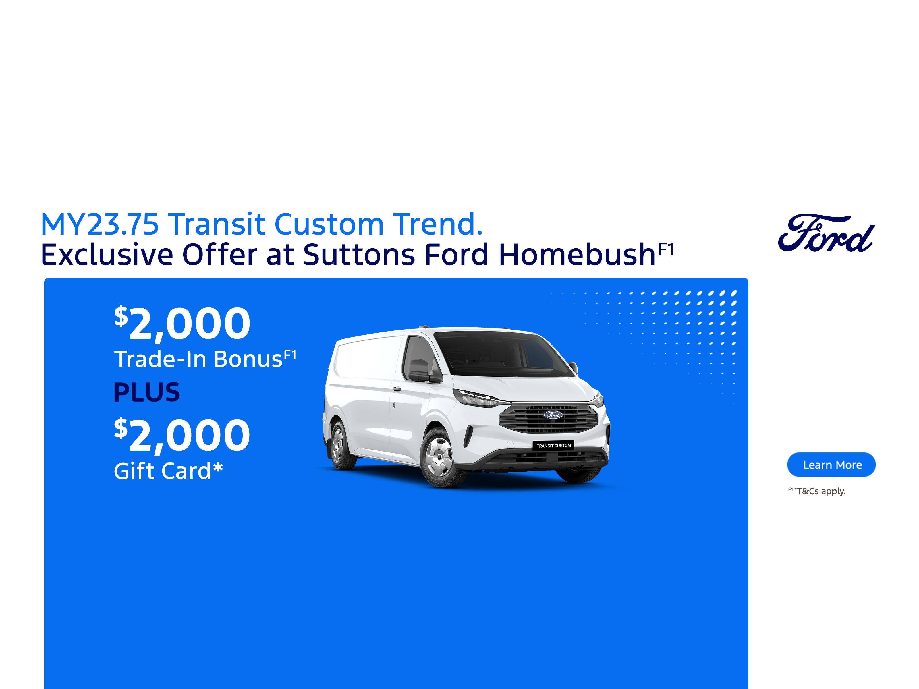 Transit Custom Trend