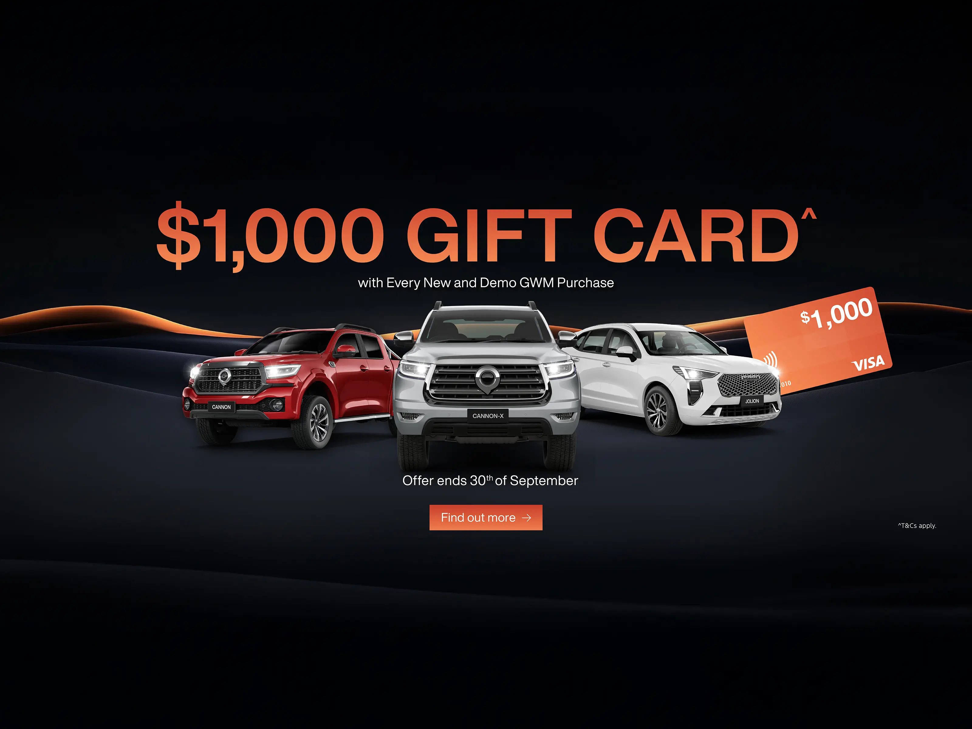 $1000 Gift Card Offer